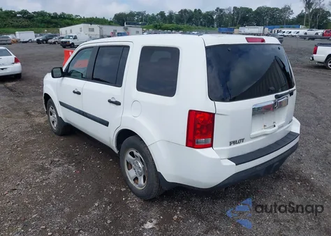 2013 Honda Pilot Lx из США, поврежденный, VIN 5FNYF4H29DB013285